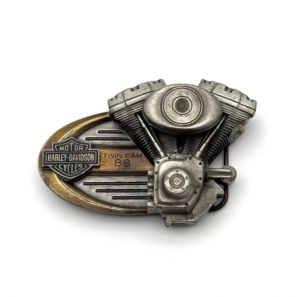 Harley Davidson Twin Cam 88 Belt Buckle Vintage 1998 Limited Edition
